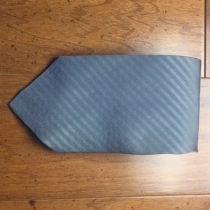 Gray silk Armani ties